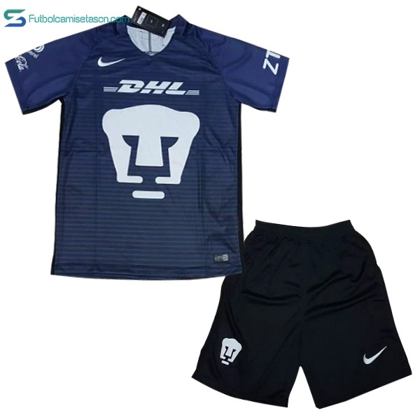 Camiseta Club Universidad Nacional Niños 3ª 2017/18